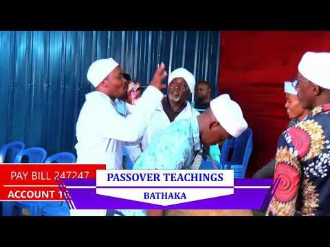 SUNDAY SERVICE:TEACHING ABOUT PASSOVER